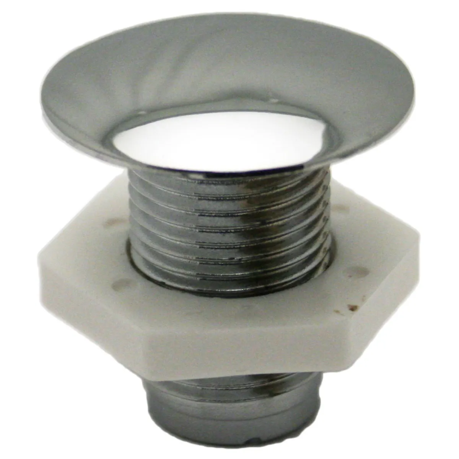 PlumbEZ Tap Hole and Overflow Stoppers Cistern hole stopper, chrome