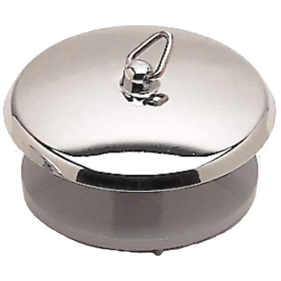PlumbEZ Tap Hole and Overflow Stoppers Tap hole stopper, chrome