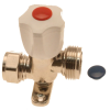 PlumbEZ Washing Machine Valve With backplate
