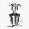 VIVA Universal Plug and Chain Basin Waste Chrome plug BWUNI/CP