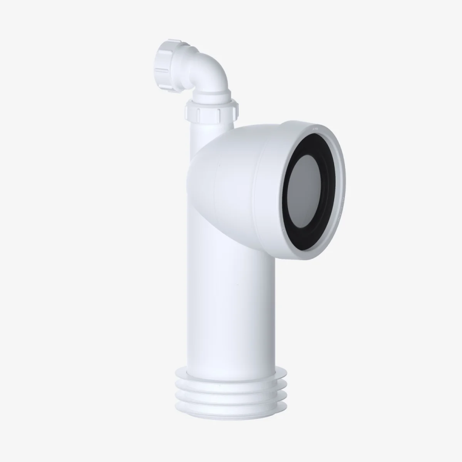 VIVA 90° Bend WC Pan Connector with 32mm Boss PP0005/A