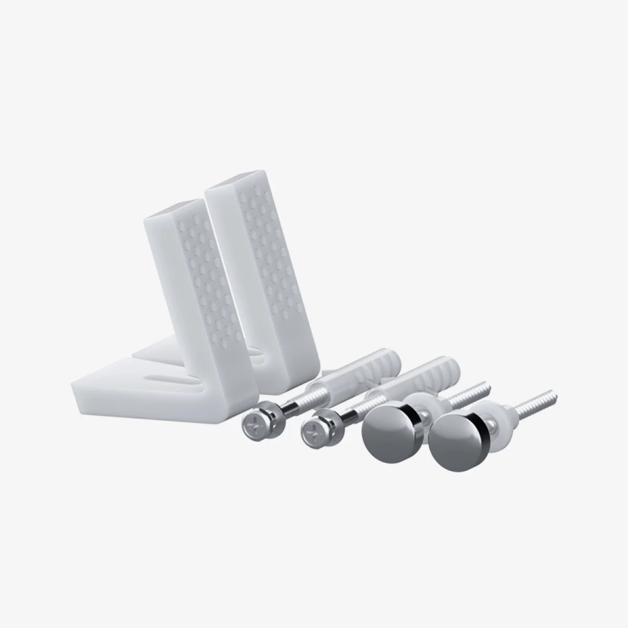 VIVA Toilet Pan Floor Fixing Kit Angled brackets PP0028