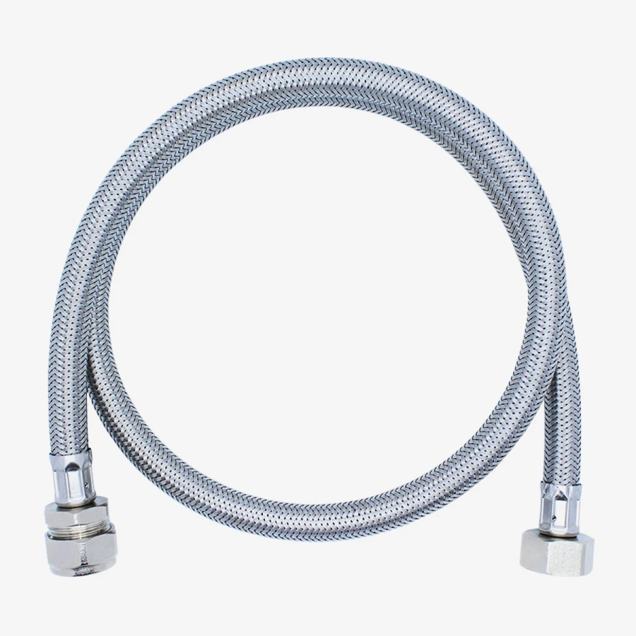 VIVA Flexible Tap Connector ½" x 15mm 900mm SSH1/C