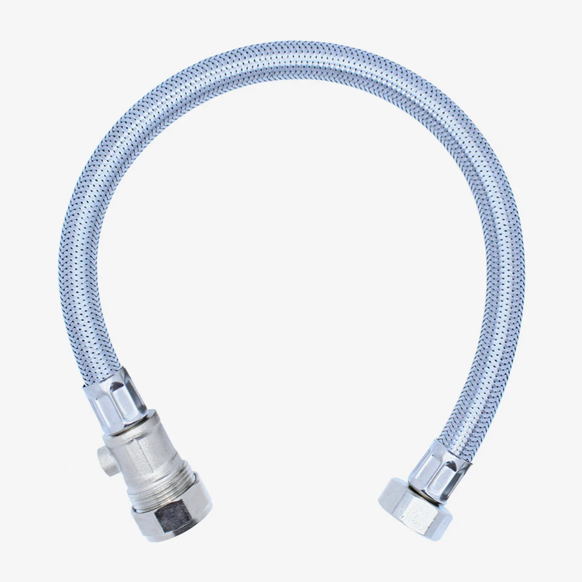 VIVA Flexible Connector with Isolating Valve ¾" x 22mm 500mm SSH6/A