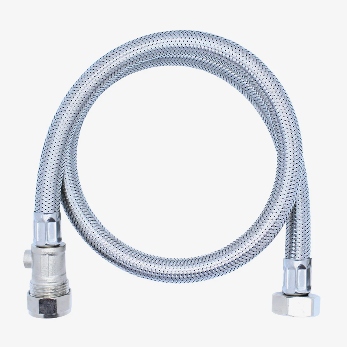 VIVA Flexible Connector with Isolating Valve ¾" x 22mm 900mm SSH6/C