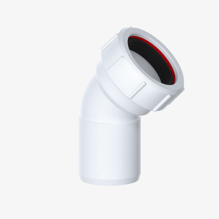 VIVA 40mm 135° Bend Compression x Plain End W40F