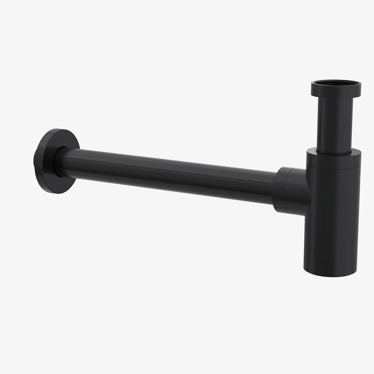 VIVA Brass Luxury Bottle Trap Matt black WTBT32TMB