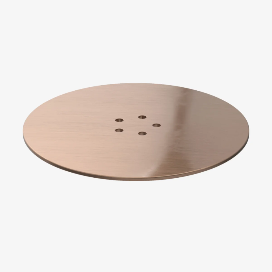 VIVA Metal Shower Trap Dome Brushed copper WTSH90BC