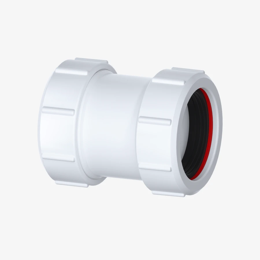 VIVA 40mm Straight Compression Connector | 1½" Waste Fitting | W40A